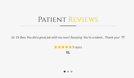 Benjamin G. Swartout, Facial Plastic Surgery image
