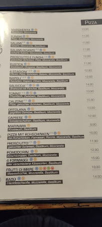 La Pulcinella à Ettenheim menu