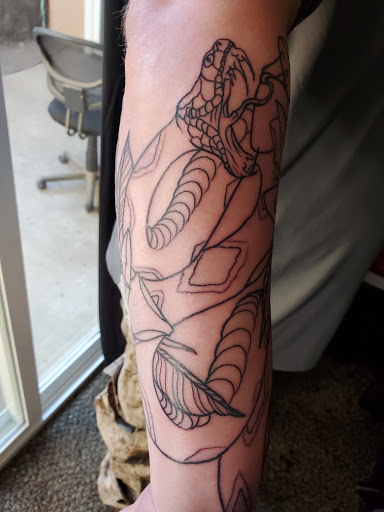 Explore ballerina tattoo ideas, creative tattoo ideas in Bakersfield, available at Top Hat Art Collective