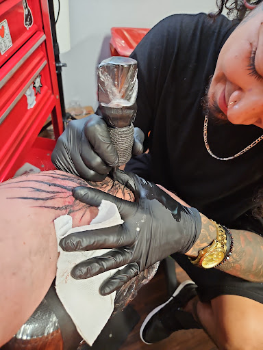 Explore japanese chest tattoo ideas, creative tattoo ideas in Clarksville, available at No Egrets Tattoo Studio