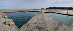 Plage de Donville-les-Bains'in fotoğrafı - rahatlamayı sevenler arasında popüler bir yer