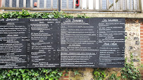 Restaurant Chez Justine et Quentin à Honfleur (le menu)