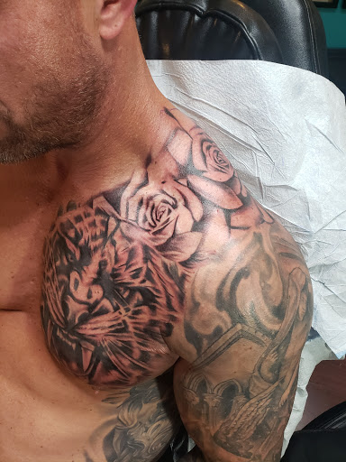 Explore forearm wolf tattoo ideas, creative tattoo ideas in Wheat Ridge, available at Stay Local Tattoo & Body Prcng