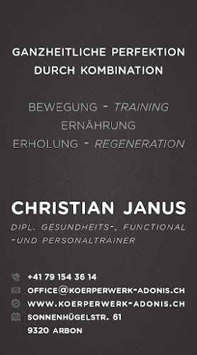 KÖRPERWERK ADONIS Personal Training by Christian Janus - Altstätten