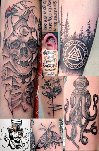 Explore name chris tattoo ideas, creative tattoo ideas in London, available at Distinction Tattoo Studio