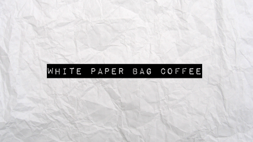 White Paper Bag Coffee