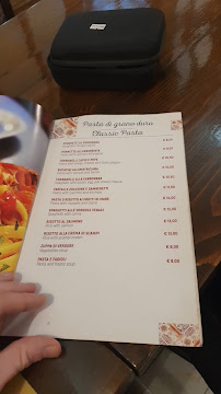 Carte du Pizzéria Napoletana à Rome