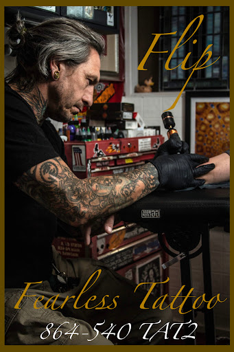 Explore seagull tattoo ideas, creative tattoo ideas in Anderson, available at FearlessTattoos and Piercing