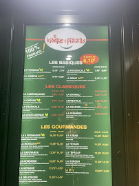 Menu du Le Kiosque à pizzas à Mont-de-Marsan