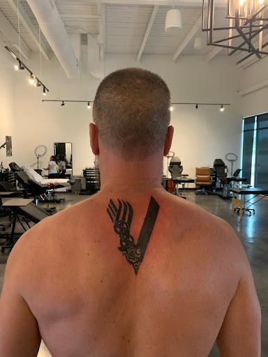 Explore disney couple tattoo ideas, creative tattoo ideas in Montgomery, available at Flying Eye Tattoo Studio