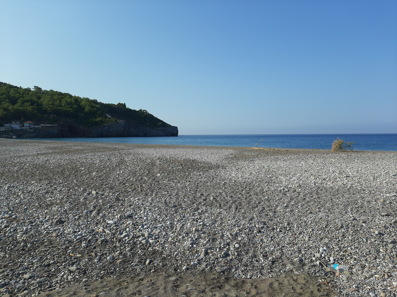 Fotografie cu Kahyalar beach cu nivelul de curățenie in medie