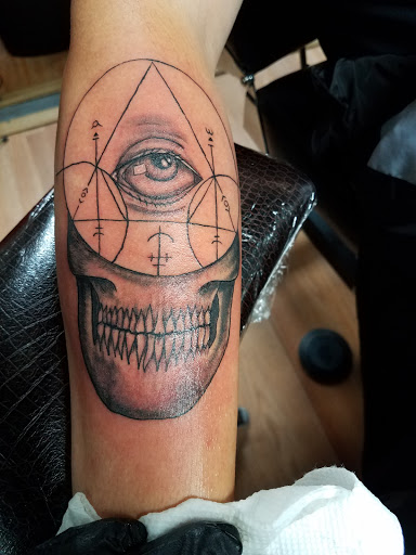 Explore footprints in the sand tattoo ideas, creative tattoo ideas in Ocean Springs, available at Heart & Daggers Tattoo Studio LLC