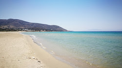 Foto di Spiaggia di Agiassos con una costa spaziosa