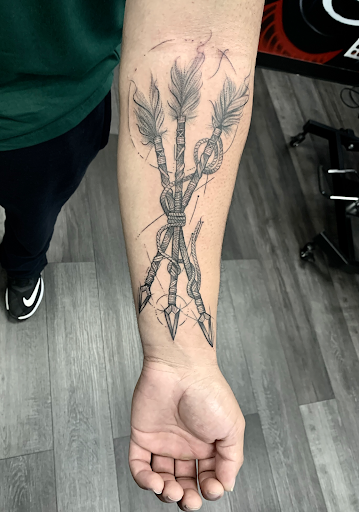 Explore shin tattoo ideas female, creative tattoo ideas in Silver City, available at Independent Ink Tattoo