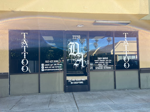 Explore ampersand tattoo ideas, creative tattoo ideas in Pittsburg, available at Delta Art & Tattoo