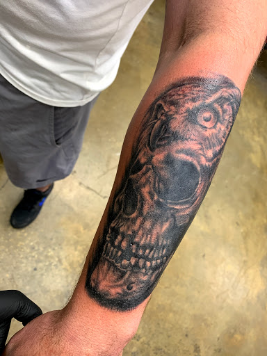 Explore cool arm sleeve tattoo ideas, creative tattoo ideas in Norco, available at Live Canvas Tattoo Parlour