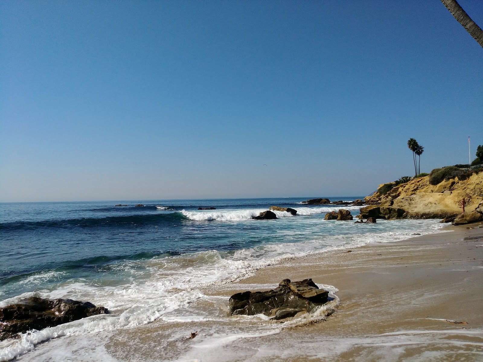 Foto von Heisler beach mit gerader strand