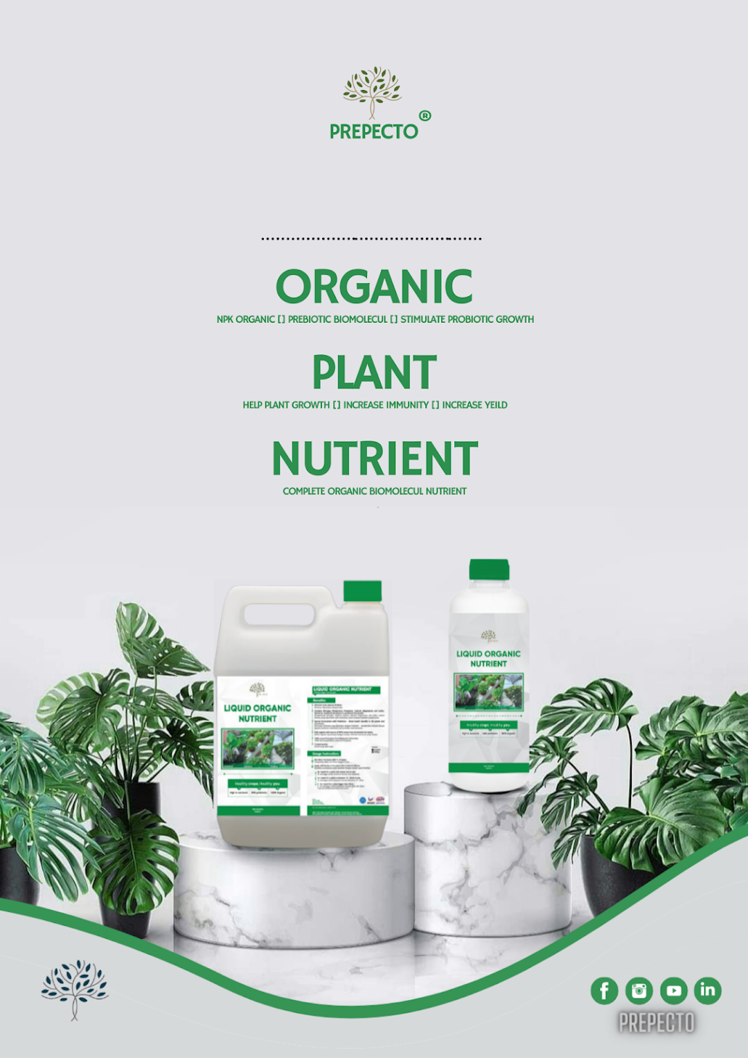 PREPECTO - Organic Plant Nutrient