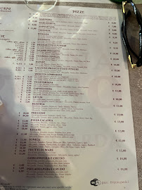 Carte du Taverna Fregoso à Garda