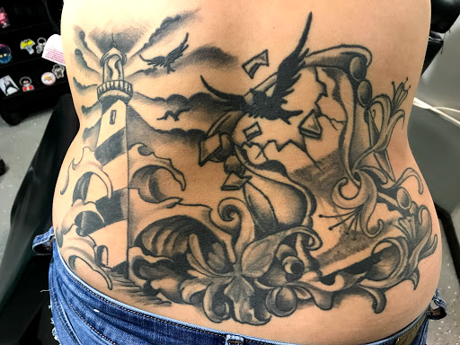 Explore tattoo ideas for older ladies, creative tattoo ideas in Louisburg, available at Lewter Tattoos and Piercing