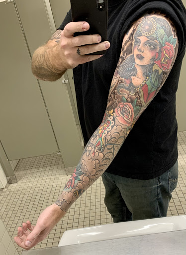 Explore tattoo ideas for football, creative tattoo ideas in Clearfield, available at Platypus Tattoo Co.