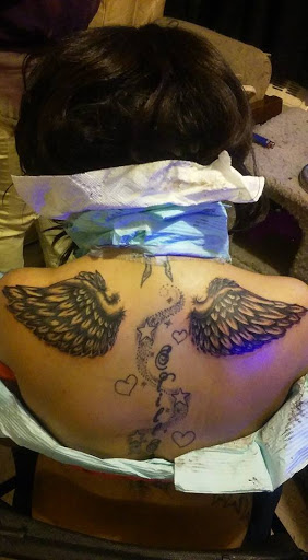 Explore step daughter tattoo ideas, creative tattoo ideas in Carbondale, available at MsCandyTattoo