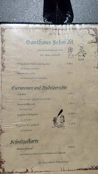 Gasthaus Schmidt à Meineweh menu