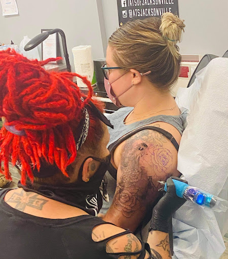 Explore tribal tattoo cover up ideas, creative tattoo ideas in El Paso, available at American Tattoo Society of Ft Bliss