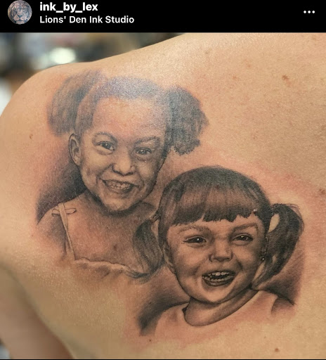 Explore rising sun tattoo ideas, creative tattoo ideas in Avon Park, available at Lions Den Ink Studio at The Collective