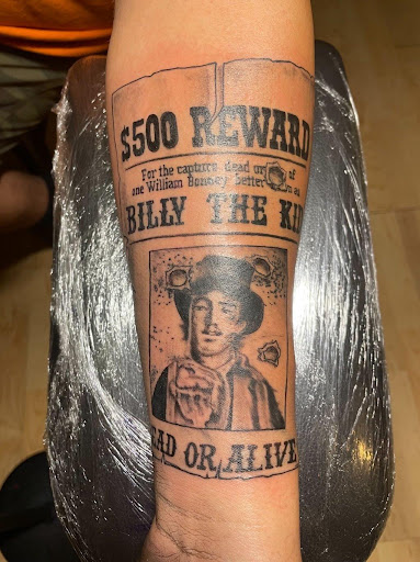 Explore tattoo ideas for your legs, creative tattoo ideas in Mesa, available at Ranger Tattoo & Piercing