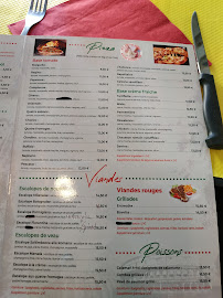 Pizzeria Restaurant Bella Casa à Nemours (le menu)