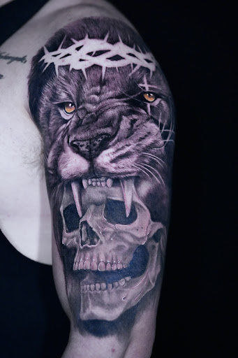 Explore german tattoo ideas, creative tattoo ideas in Naples, available at Secret ink tattoo studio