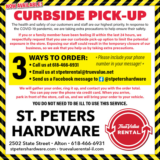 Home Improvement Store «St Peters Hardware & Rental», reviews and photos, 2502 State St, Alton, IL 62002, USA