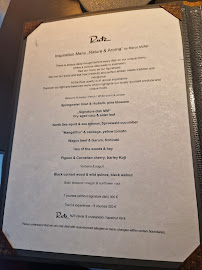 Rutz à Berlin menu