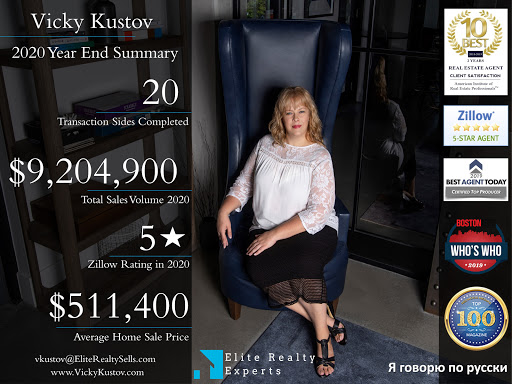 Real Estate Agency «Vicky Kustov, Realtor with EXIT Real Estate», reviews and photos, 85 Wilmington Rd, Burlington, MA 01803, USA