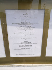 Restaurant Engel à Hamburg menu