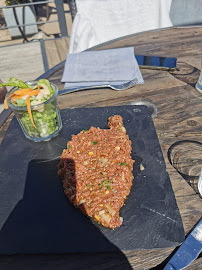 Steak tartare du Restaurant français La Terrasse du Shegara à Porto-Vecchio - n°10