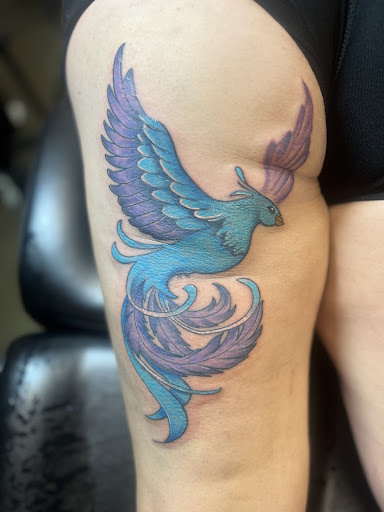 Explore mens wrist tattoo ideas, creative tattoo ideas in Wallace, available at Artistic Abyss Tattoo Collective