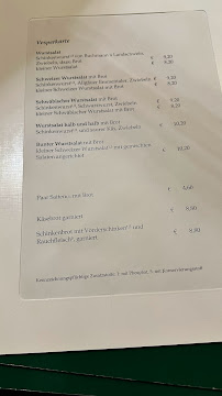 Carte du Gasthaus Halde à Leutkirch im Allgäu