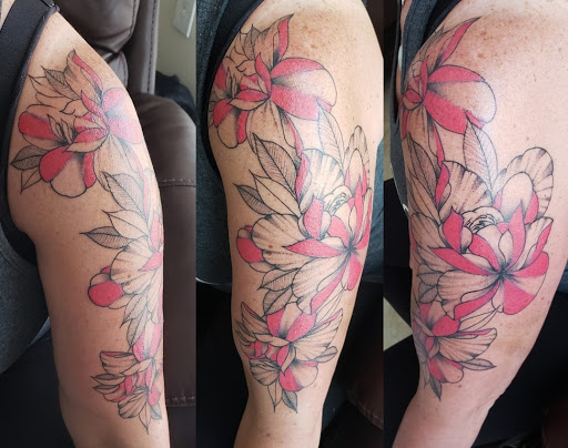 Explore neck tattoo ideas male, creative tattoo ideas in Satellite Beach, available at Rocksteady Tattoo Company