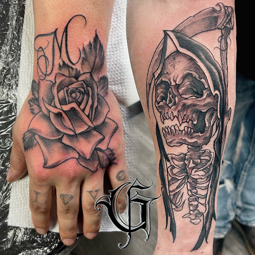 Explore small tattoo placement ideas, creative tattoo ideas in Tacoma, available at Garfield Street Tattoo Co