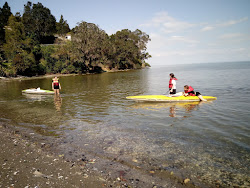 Foto von Titirangi Beach mit lange bucht