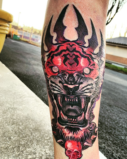 Explore small coraline tattoo ideas, creative tattoo ideas in Frederick, available at Blue Crab Tattoo & Body Piercing