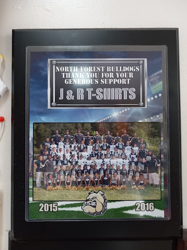 Custom T-shirt Store «J and R T-Shirts», reviews and photos, 5317 Aldine Mail Rte Rd, Houston, TX 77039, USA