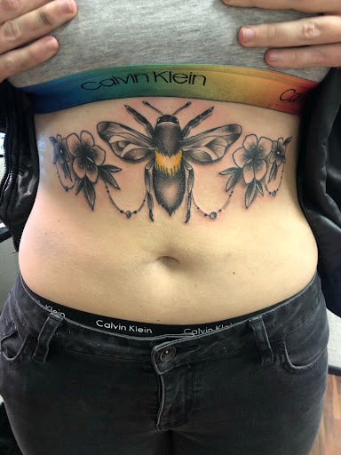 Explore police tattoo ideas, creative tattoo ideas in Palatka, available at Black Sphynx Studio