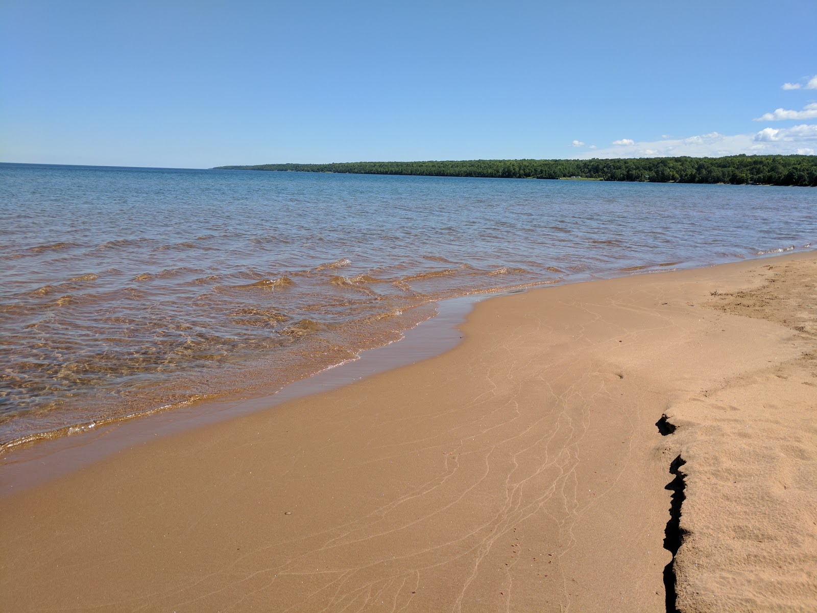 Foto de Second Sand Beach con recta y larga