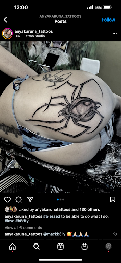 Explore lacrosse tattoo ideas, creative tattoo ideas in Saint Petersburg, available at Buku Tattoo Studio