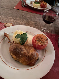 Confit de canard du Restaurant français auberge de la grange du cros à Saillac - n°4