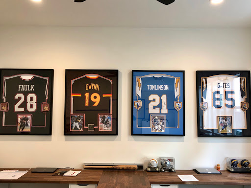 Jacquez Art and Jersey Framing image