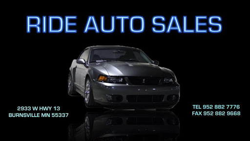 Used Car Dealer «Ride Auto Sales & Finance», reviews and photos, 2933 E Hwy 13, Burnsville, MN 55337, USA